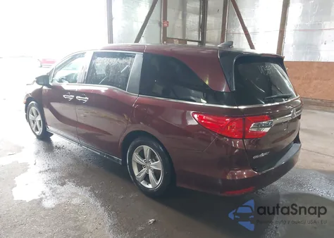 2018 Honda Odyssey Ex-L из США, поврежденный, VIN 5FNRL6H71JB091382